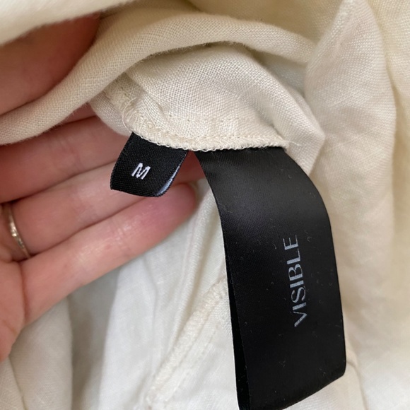 Handmade linen maxi dress with removable obi belt - Picture 10 of 11